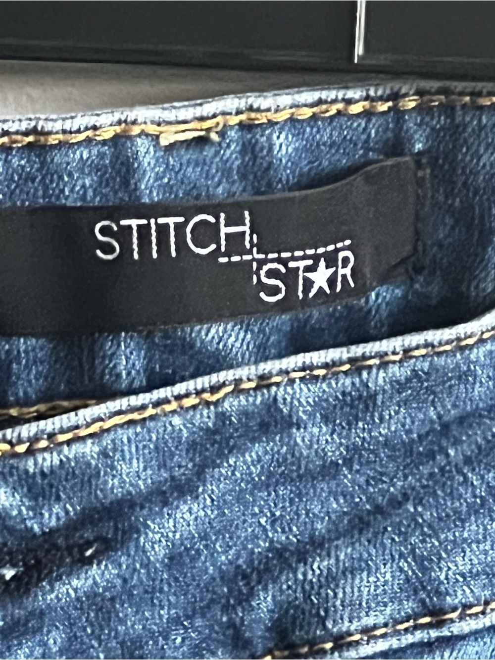 Stitch Star Women's Dark Blue Boot-Cut Jeans